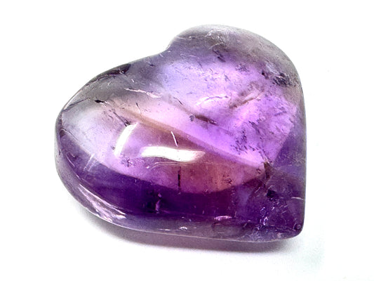 Ametrine Quartz Crystal Heart 3.2cm