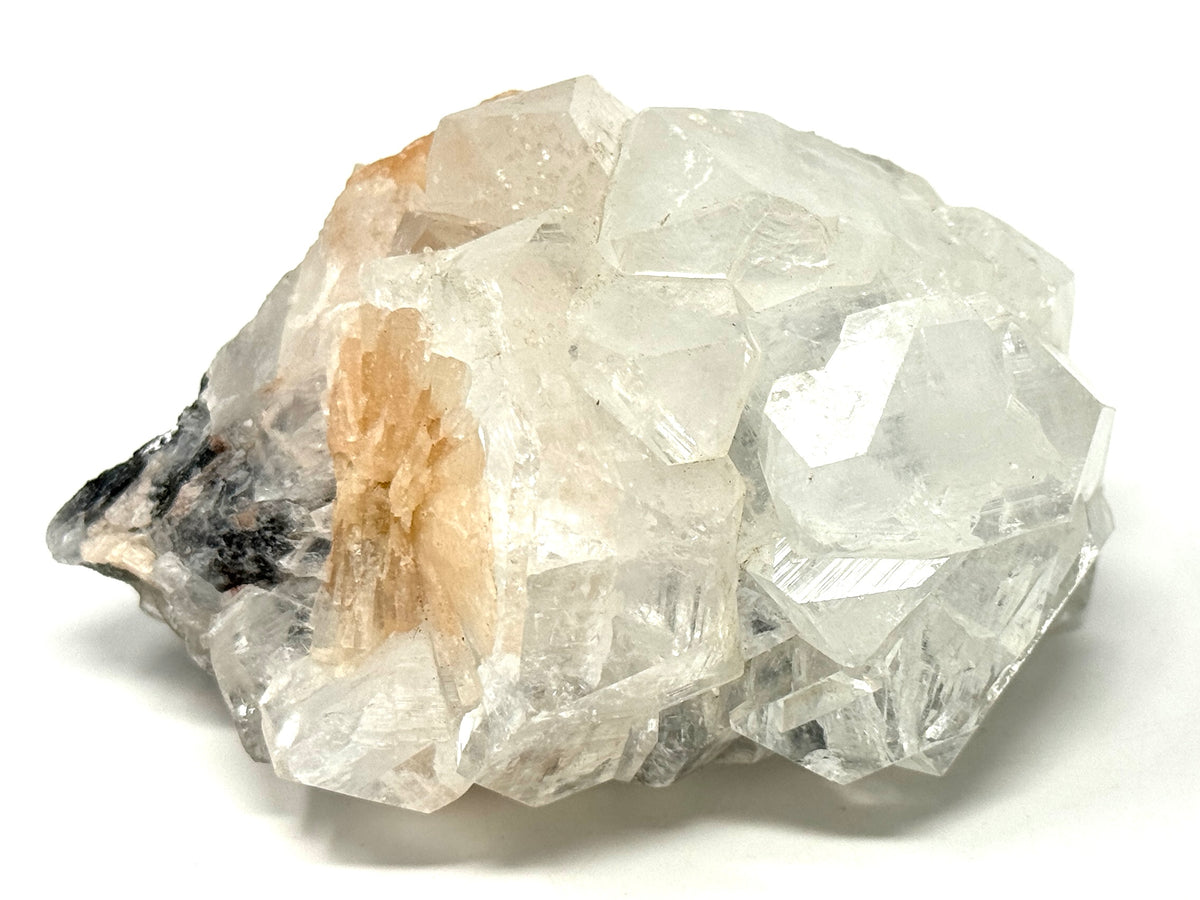 Natural Zeolite Crystal With Stilbite And Apophyllite 9.3cm