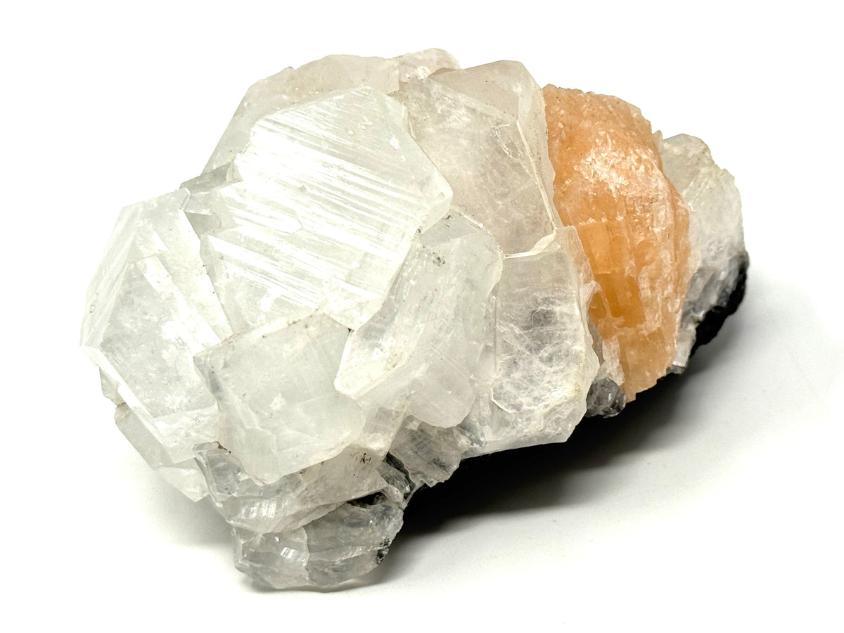 Natural Zeolite Crystal With Stilbite And Apophyllite 9.3cm