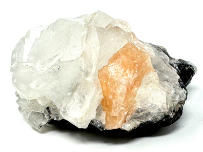 Natural Zeolite Crystal With Stilbite And Apophyllite 9.3cm