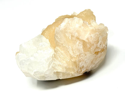 Natural Zeolite Crystal With Stilbite And Apophyllite 10.5cm