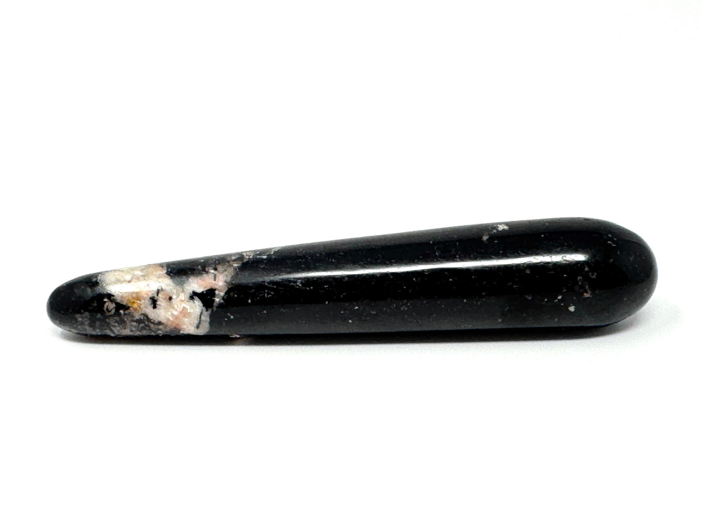 Black Tourmaline Crystal Massage Wand 11.3cm