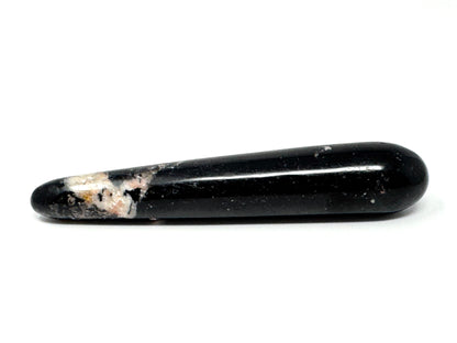 Black Tourmaline Crystal Massage Wand 11.3cm