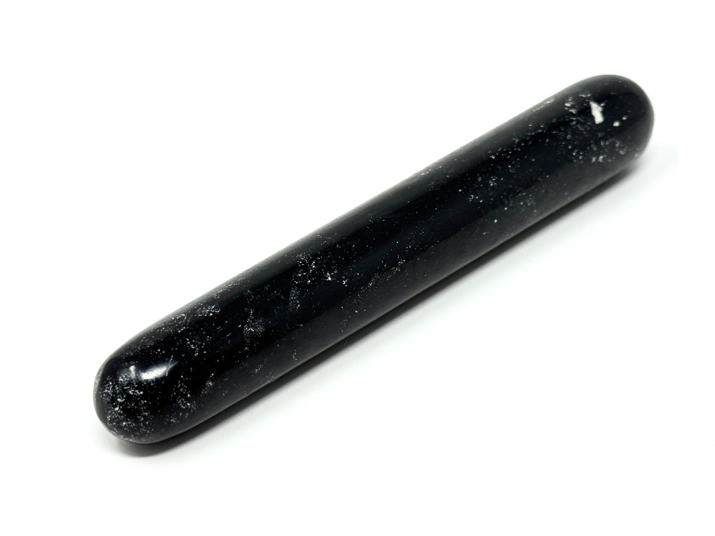 Black Tourmaline Crystal Massage Wand 13.2cm