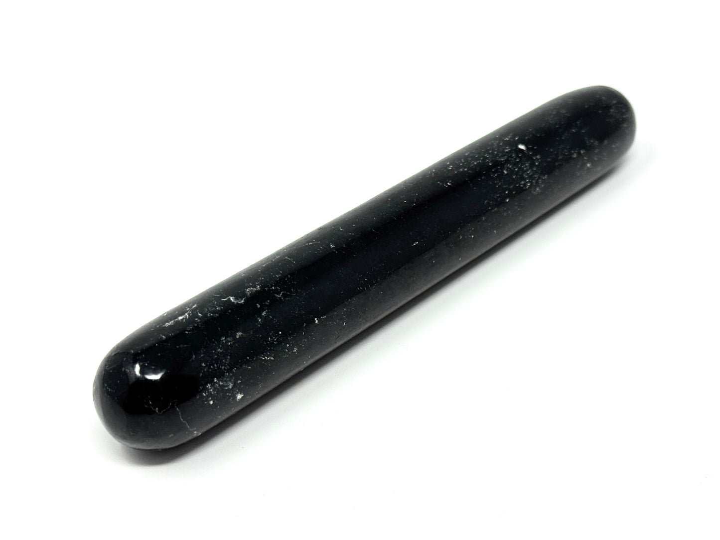 Black Tourmaline Crystal Massage Wand 13.2cm