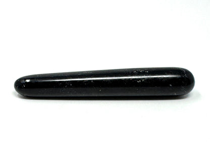 Black Tourmaline Crystal Massage Wand 12.5cm