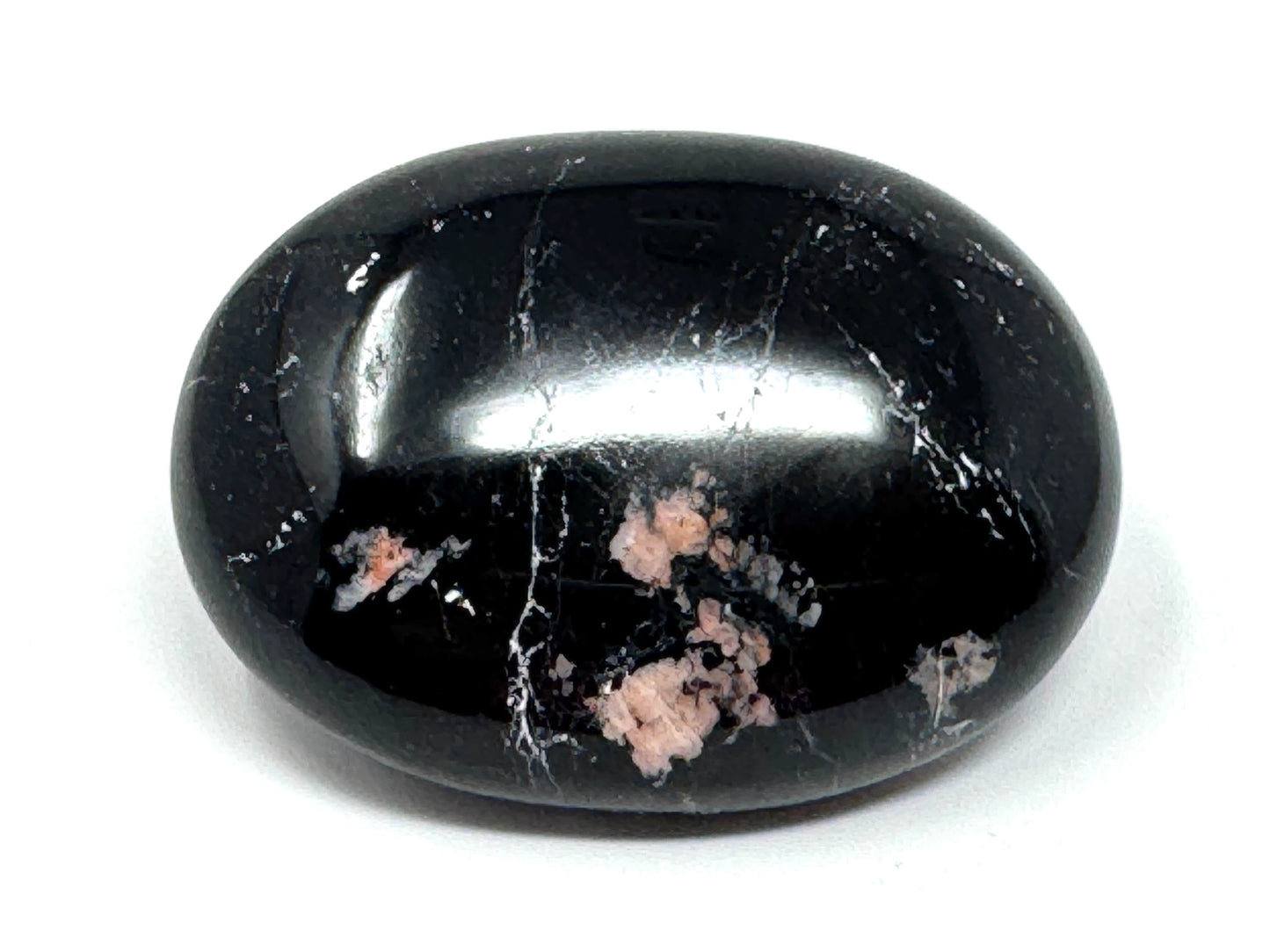 Black Tourmaline Crystal Pebble 6.1cm