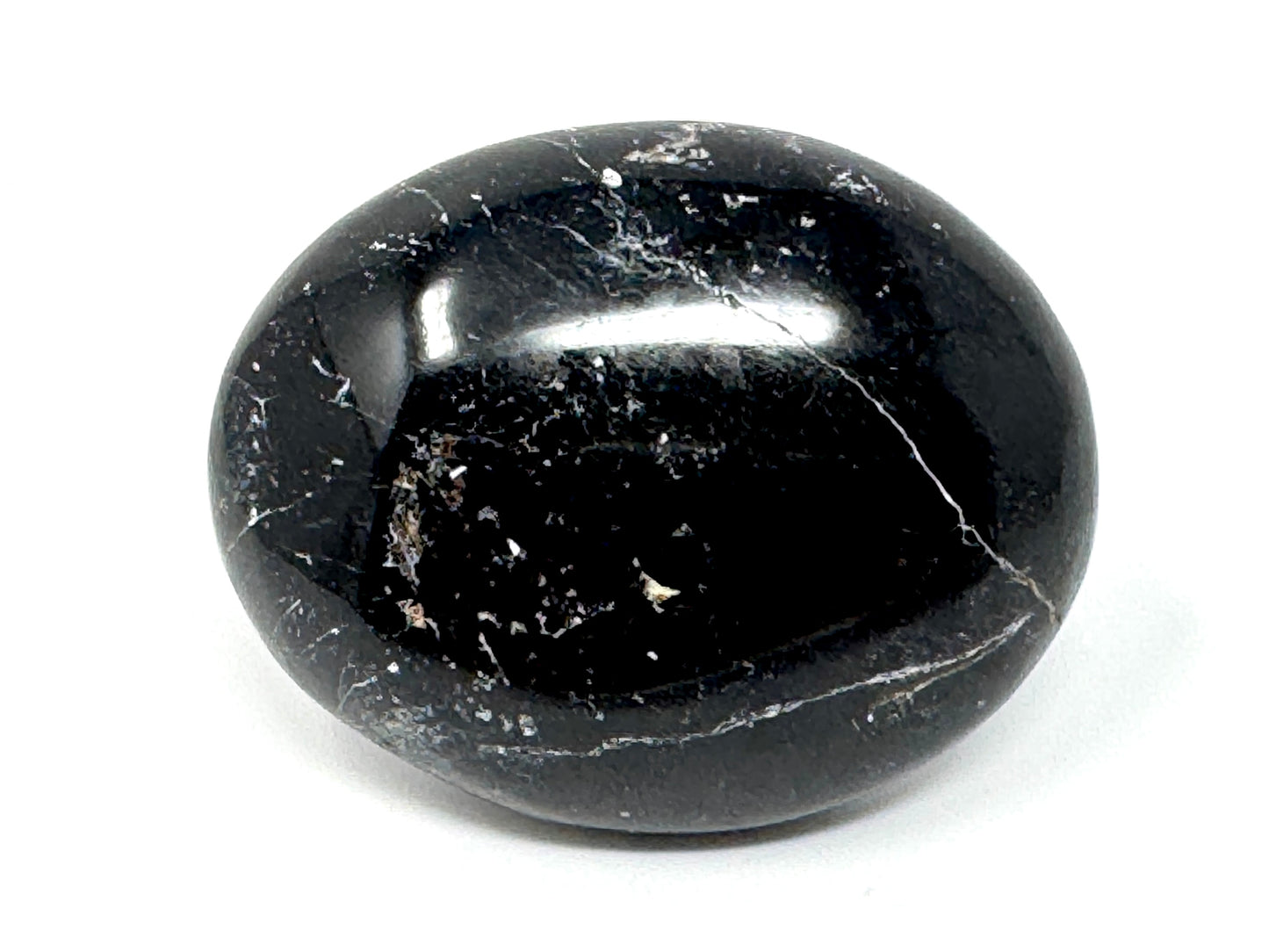 Black Tourmaline Crystal Pebble 5.5cm