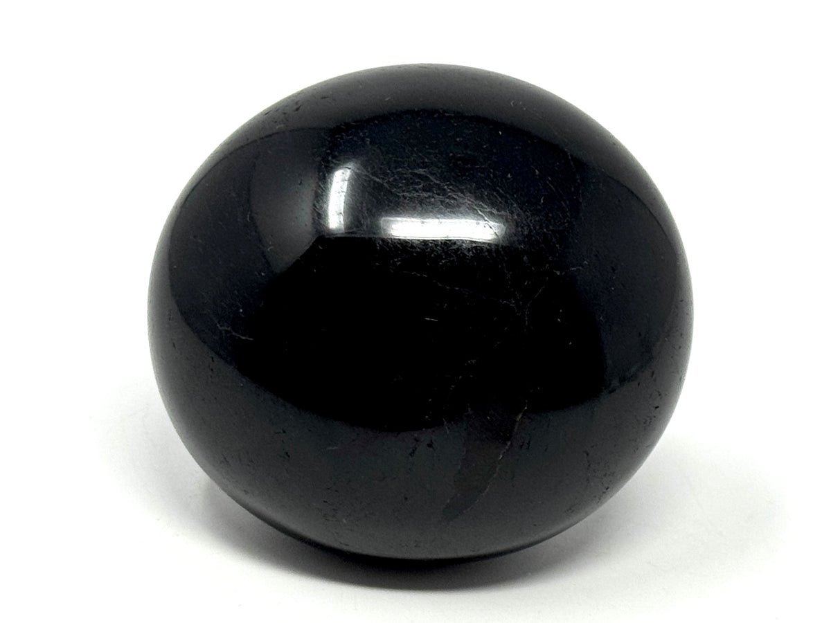 Large Black Tourmaline Crystal Pebble 5.8cm