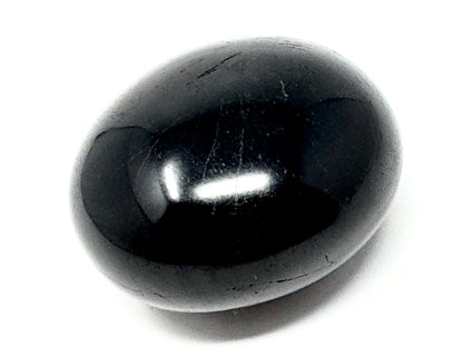 Large Black Tourmaline Crystal Pebble 5.8cm