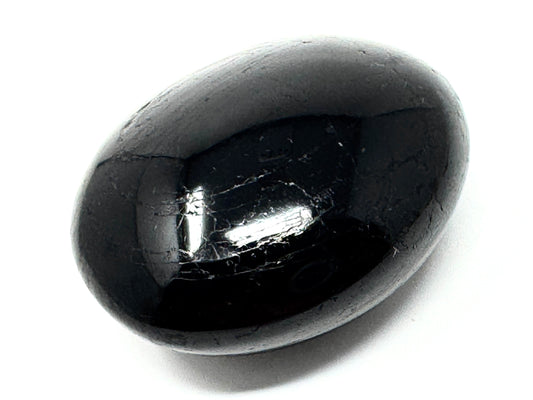 Black Tourmaline Crystal Pebble 5.2cm