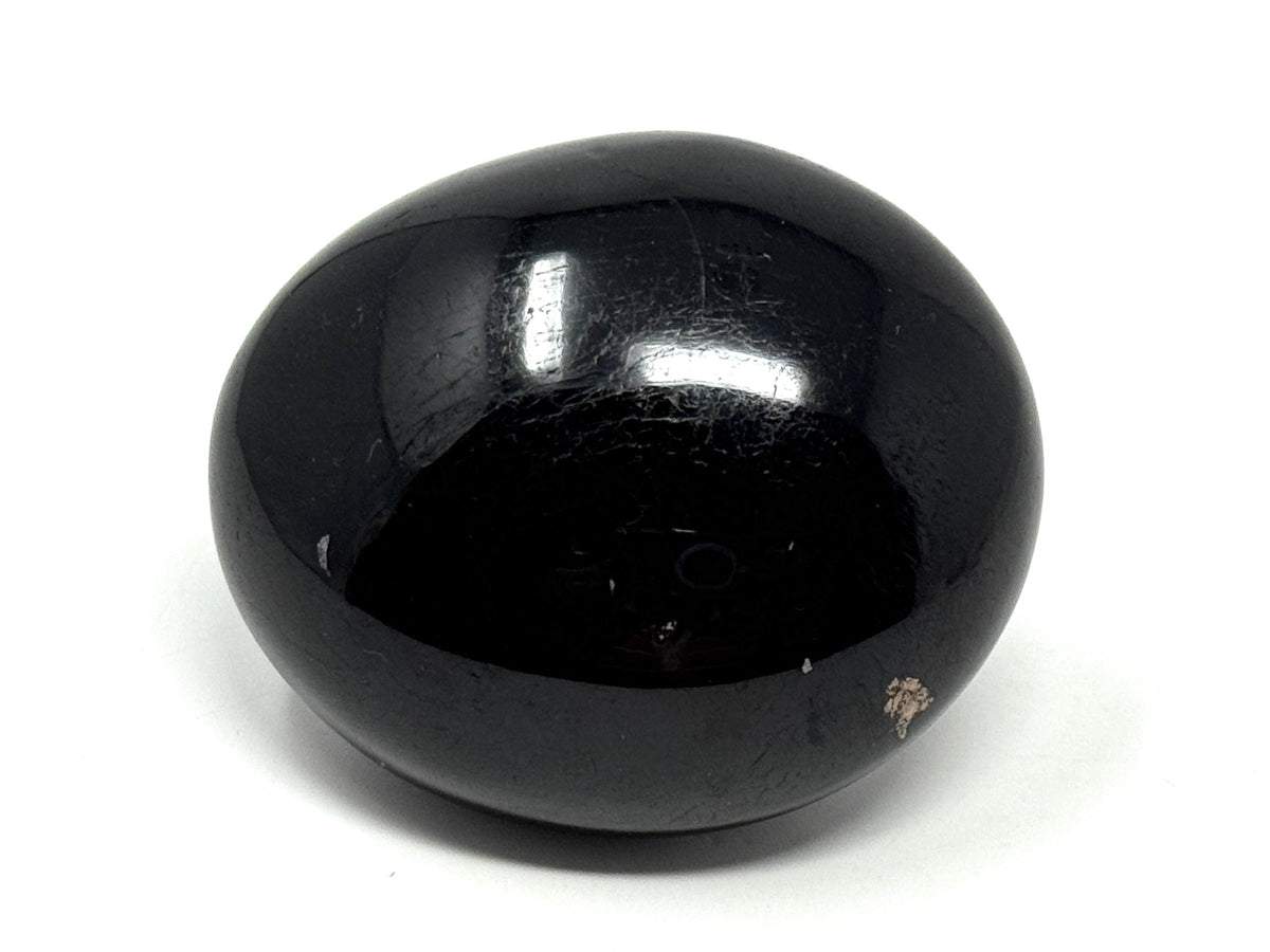 Large Black Tourmaline Crystal Pebble 5.9cm