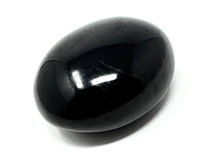 Large Black Tourmaline Crystal Pebble 5.9cm