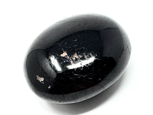 Large Black Tourmaline Crystal Pebble 5.8cm