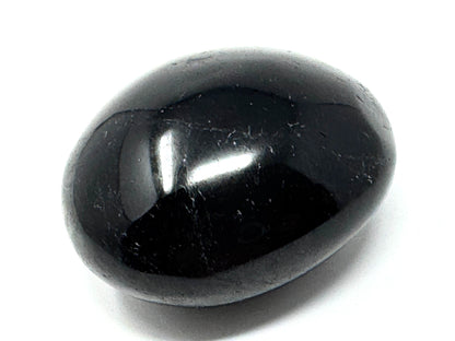 Black Tourmaline Crystal Pebble 6cm