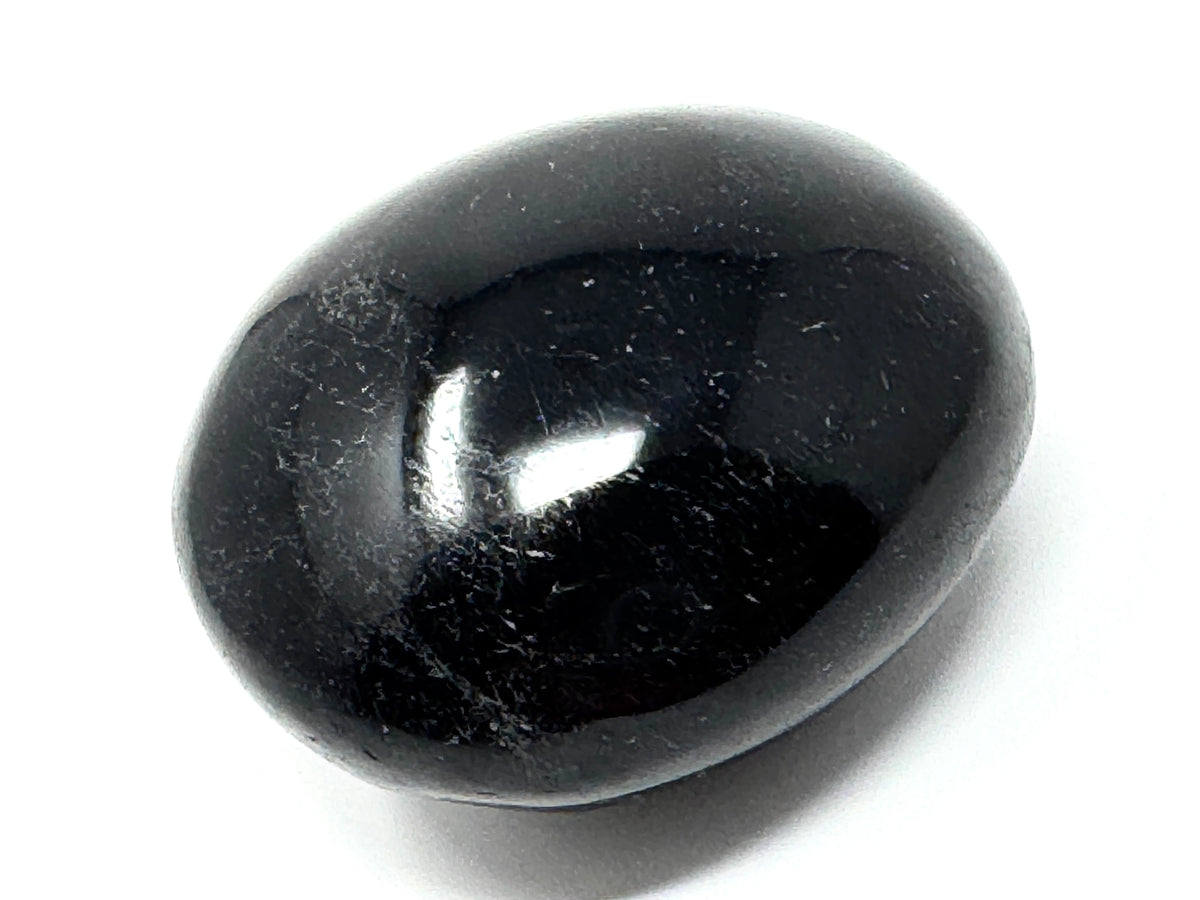 Black Tourmaline Crystal Pebble 6cm