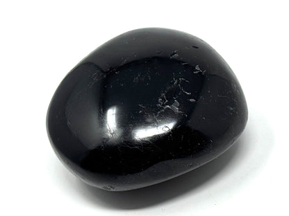 Black Tourmaline Crystal Pebble 6.2cm