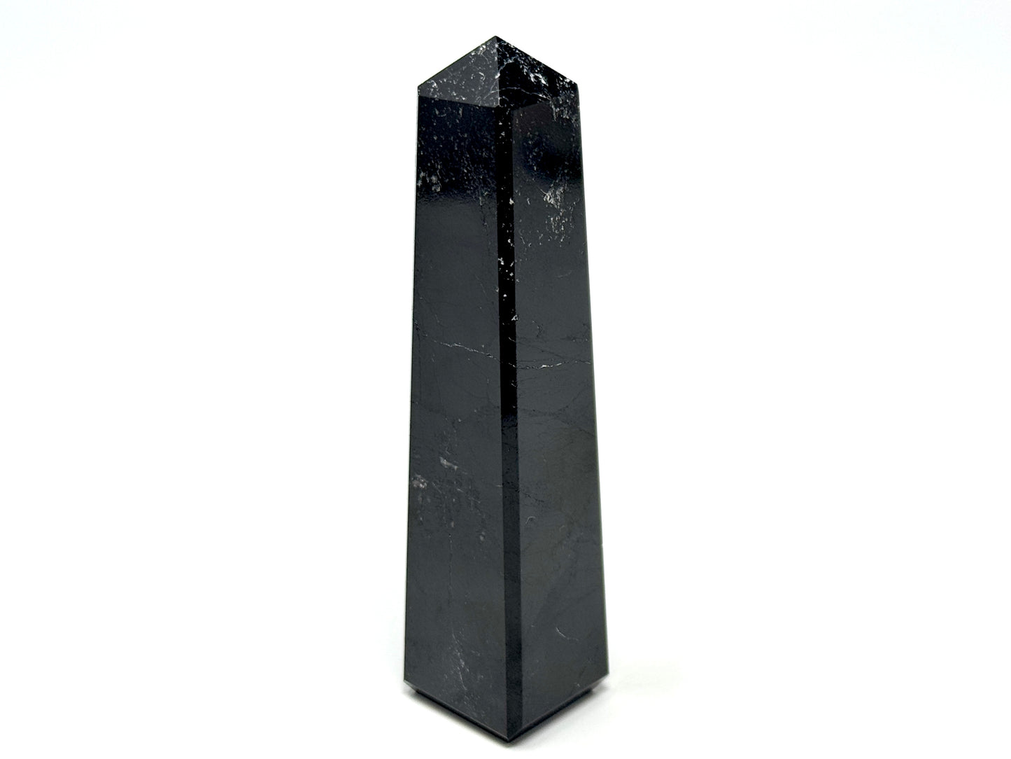 Black Tourmaline Crystal Tower 10.4cm