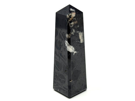 Black Tourmaline Crystal Tower 8.4cm