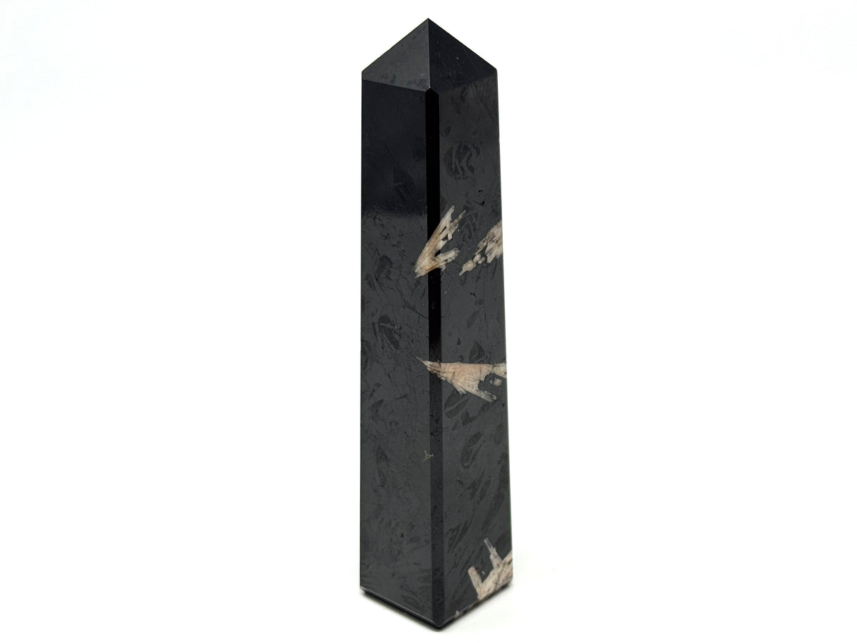 Black Tourmaline Crystal Tower 12.4cm