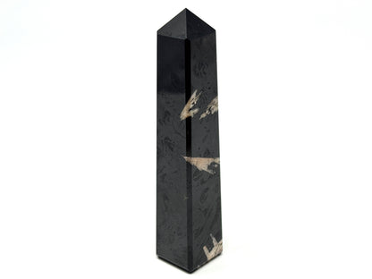 Black Tourmaline Crystal Tower 12.4cm