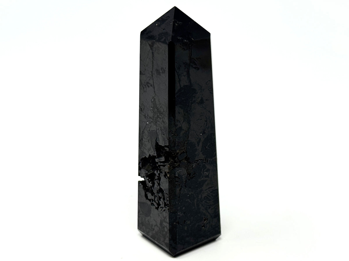 Black Tourmaline Crystal Tower 8.9cm