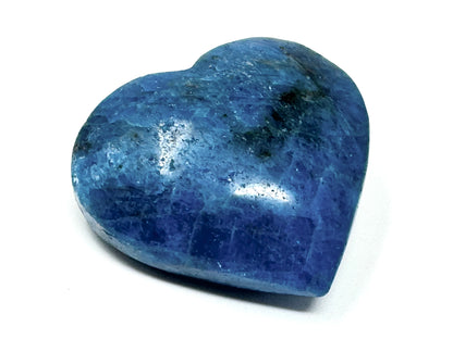 Blue Apatite Crystal Heart 5.7cm