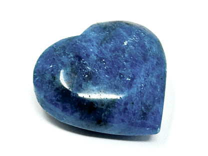 Blue Apatite Crystal Heart 5.7cm