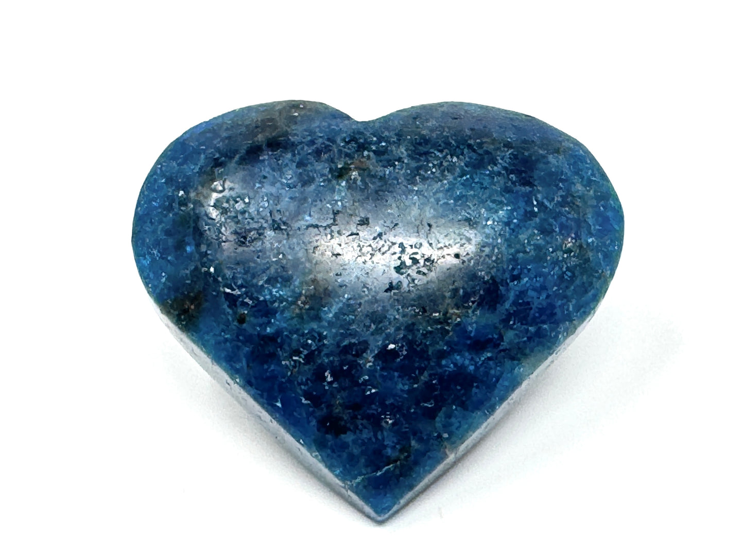 Blue Apatite Crystal Heart 6cm