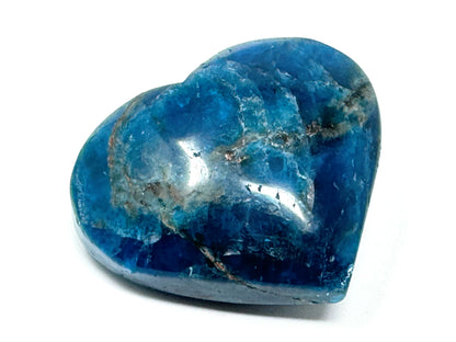 Blue Apatite Crystal Heart 5.5cm