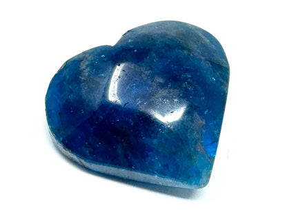 Blue Apatite Crystal Heart 4.4cm