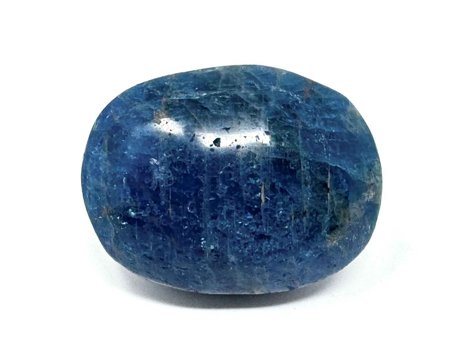 Blue Apatite Crystal Pebble 4.8cm