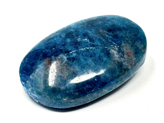 Blue Apatite Crystal Pebble 5.6cm