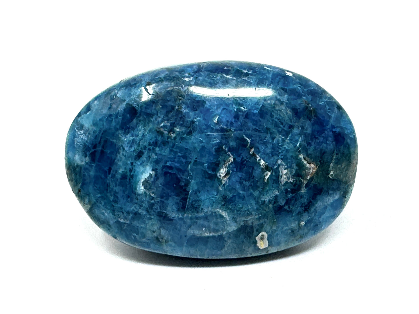 Blue Apatite Crystal Pebble 4.6cm