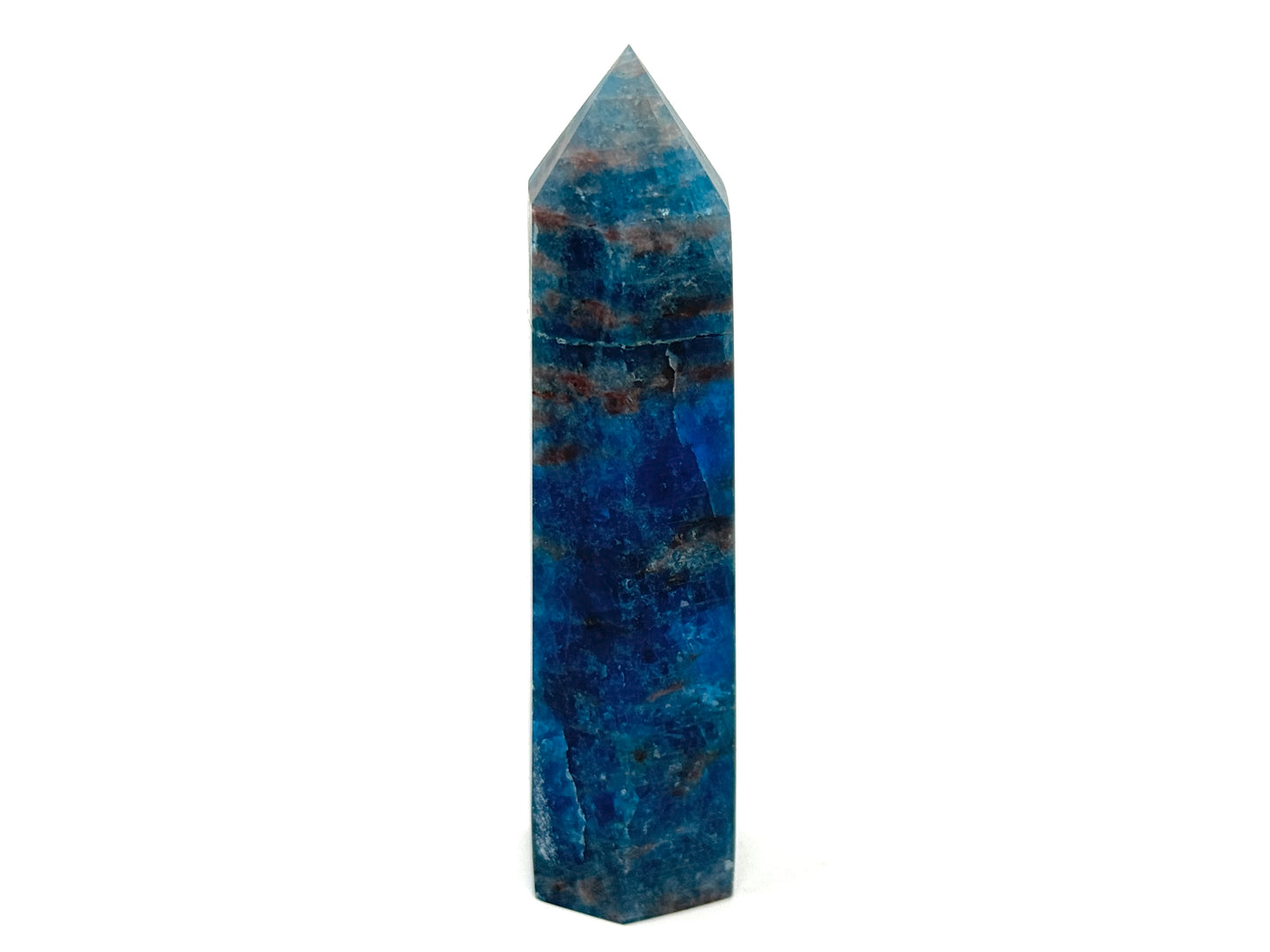 Blue Apatite Crystal Point 9.2cm