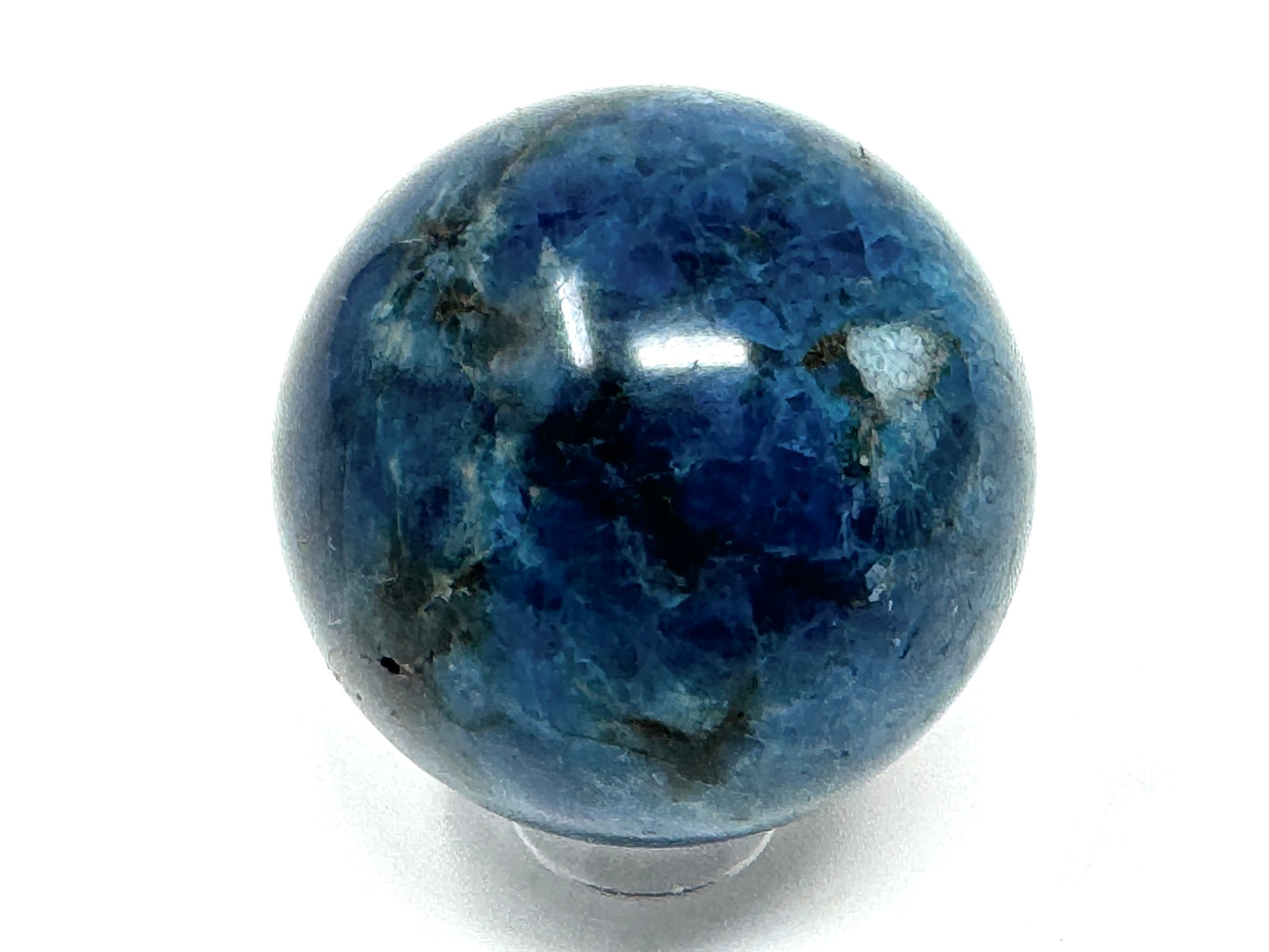 Blue Apatite Crystal Sphere 4cm