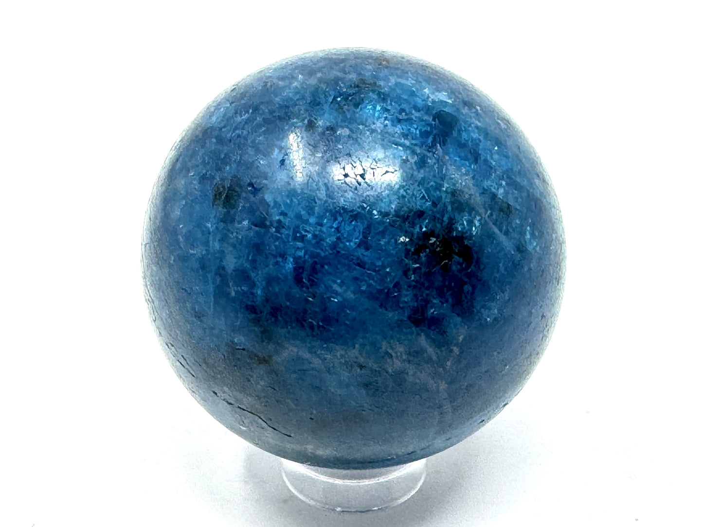 Blue Apatite Crystal Sphere 4.2cm