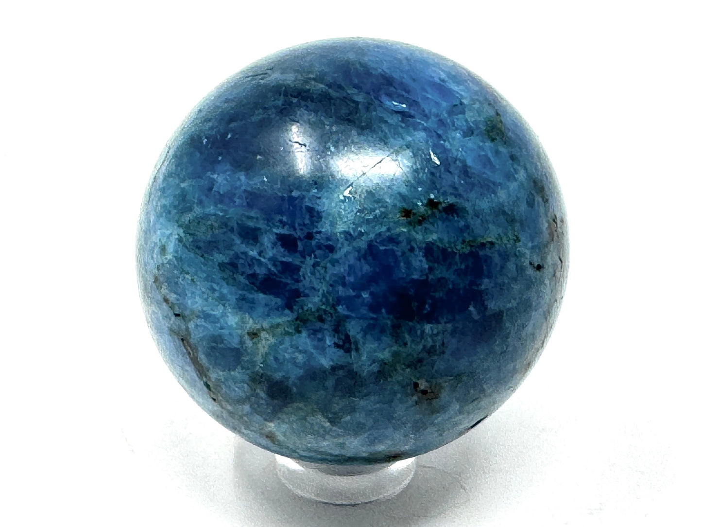Blue Apatite Crystal Sphere 4.5cm