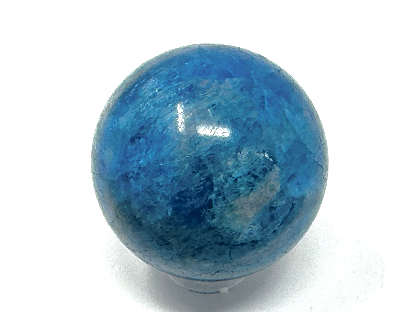 Blue Apatite Crystal Sphere 3.9cm