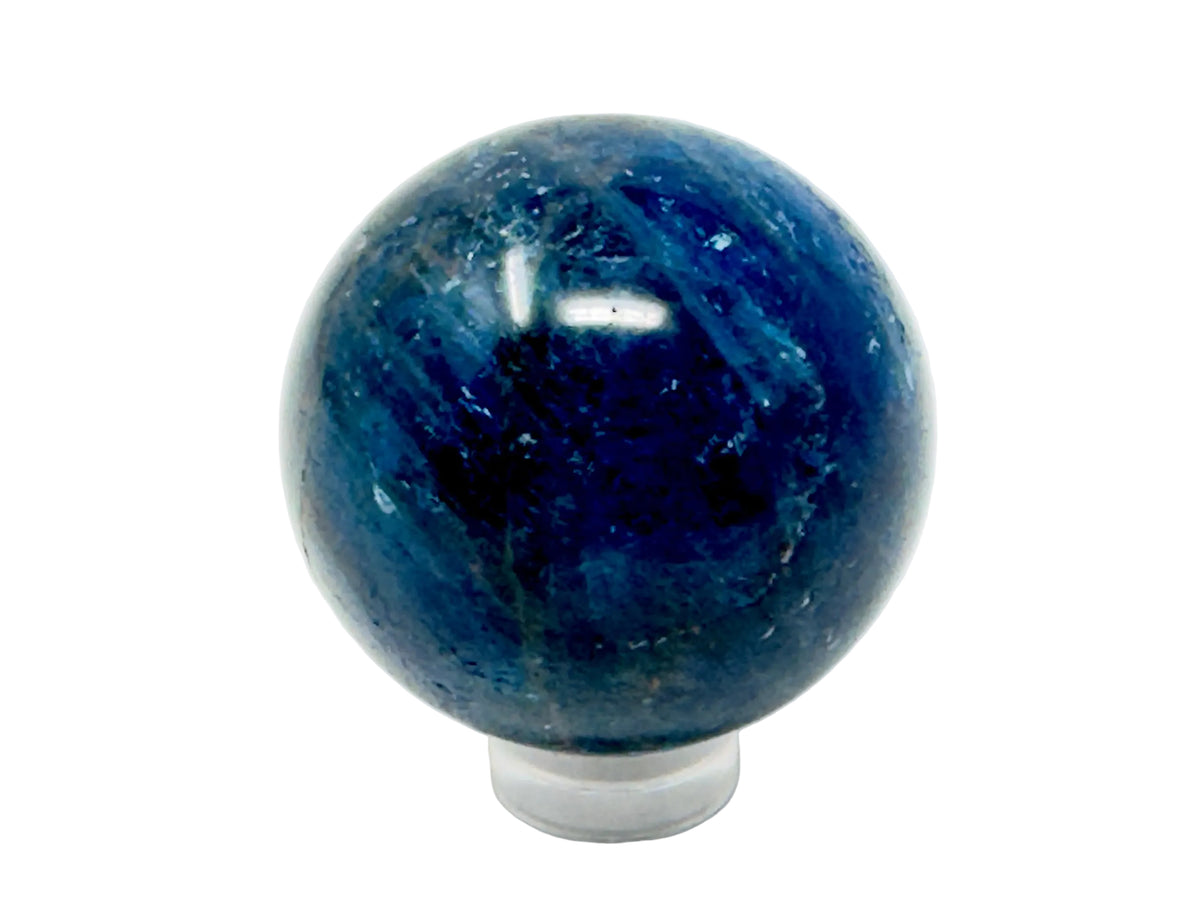 Blue Apatite Crystal Sphere 3.9cm