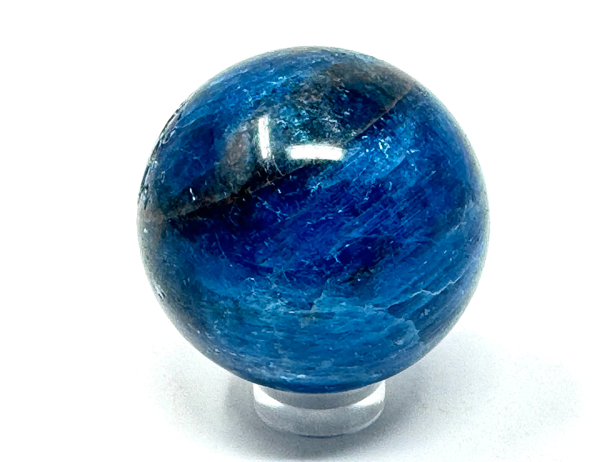Blue Apatite Crystal Sphere 3.9cm