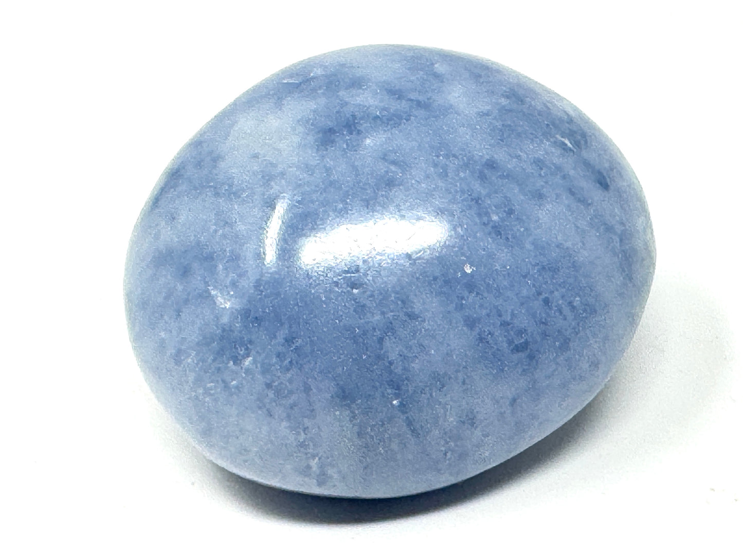 Blue Calcite Crystal Pebble 5.1cm