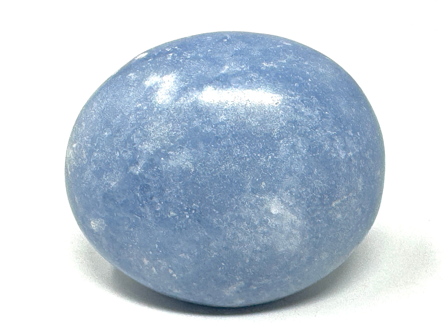 Blue Calcite Crystal Pebble 5.8cm