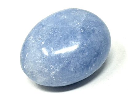 Blue Calcite Crystal Pebble 5.8cm