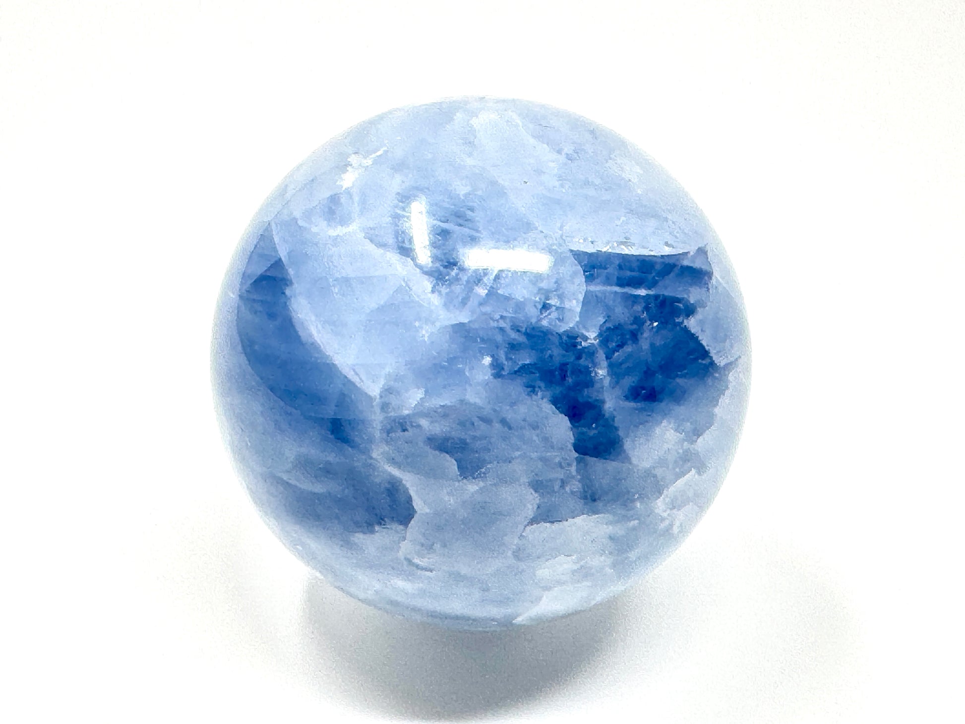 Blue Calcite Crystal Sphere Buy Blue Calcite Crystals Online
