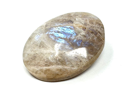 Blue Moonstone Crystal Pebble 6cm