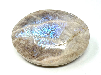 Blue Moonstone Crystal Pebble 6.2cm