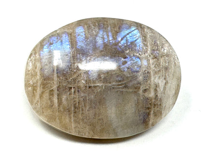 Blue Moonstone Crystal Pebble 5.3cm