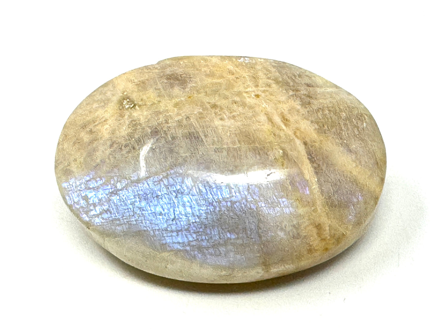 Blue Moonstone Crystal Pebble 5.8cm
