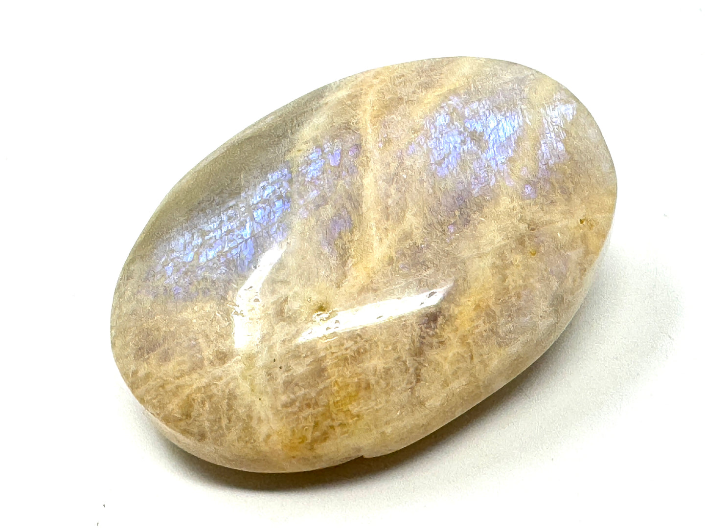 Blue Moonstone Crystal Pebble 5.8cm